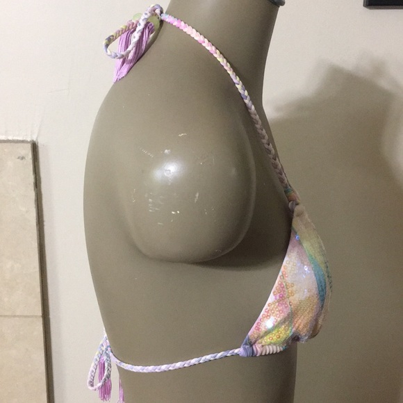 Victoria’s Secret Sequin Triangle Bikini Top - Picture 5 of 6